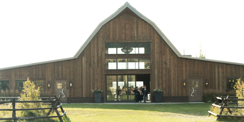 Classic Barn at Firelight Farm in Montana